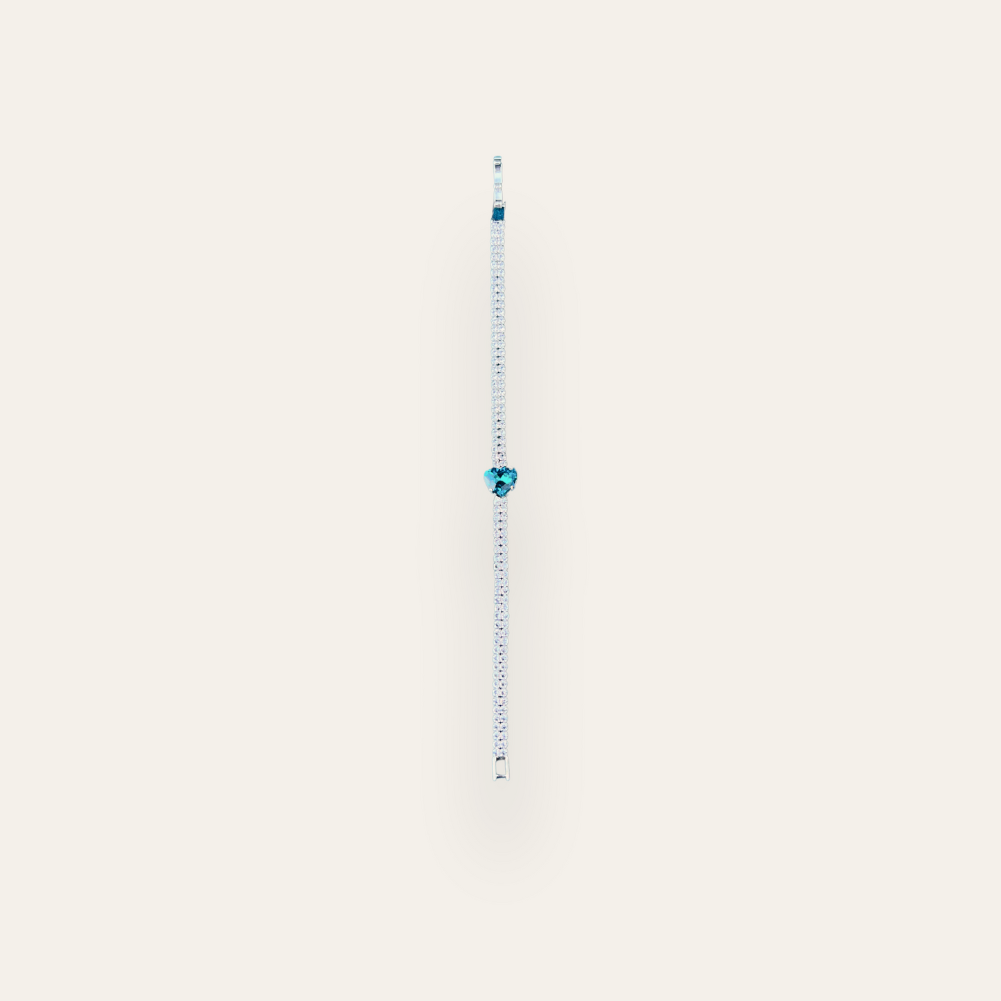 BRACCIALE HEART TURCHESE